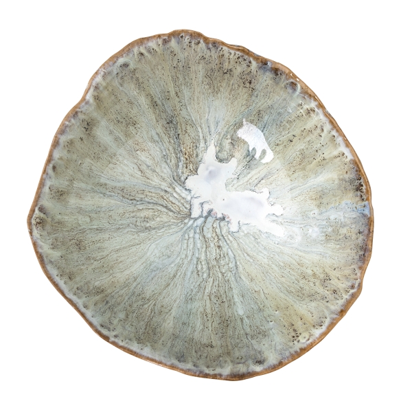 Bloomingville Joby Schale Steingut - Blue